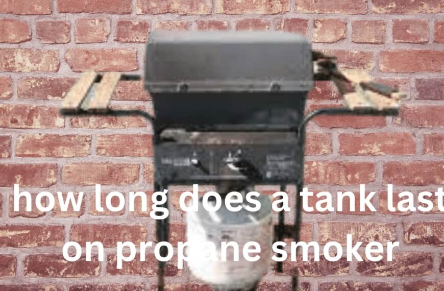 how long does a tank last on propane smoker