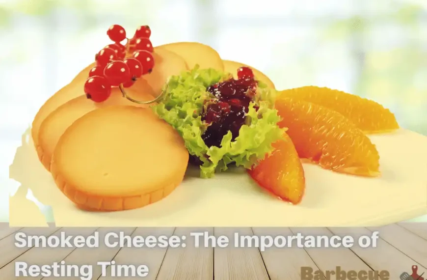 How long should you need to rest cheese after smoking ? The correct answer