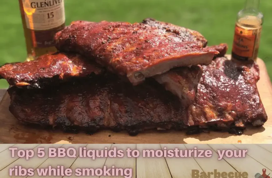 What to spray on the ribs while smoking
